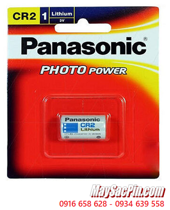 Panasonic CR2W/1BE; Pin 3v lithium Panasonic CR2W/1BE (CR15H270) chính hãng (Loại vỉ 1viên)